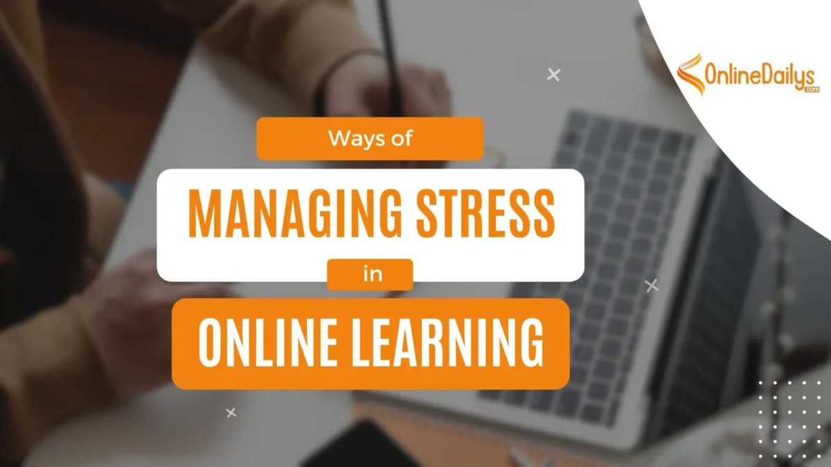 image- Ways of Managing Stress in Online Learning