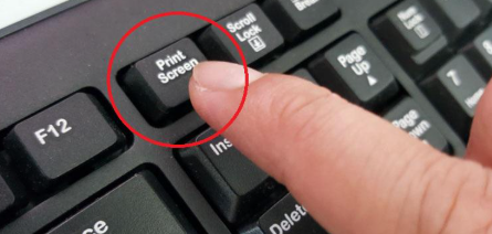 Image of Keyboad showing the Print Screen Key on the first method on how to take a Screenshot in Windows