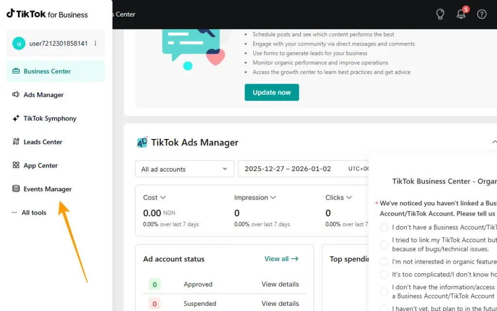 How to Create Tiktok Pixel Event Tracker - Full Guide with Images tiktok ads pixel - image 1